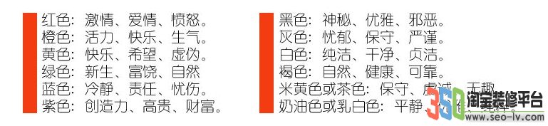如何挑選網店模版之顏色